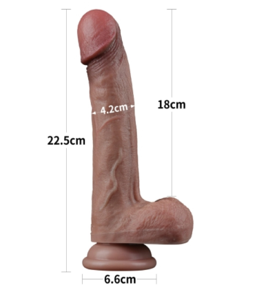 Ultra realističan dildo 9 incha LV411046-2